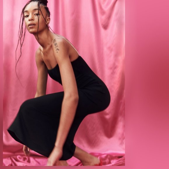 REFORMATION Gray Dress - Picture 2 of 10